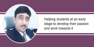 Helping students at an early stage to develop their passion and work towards it